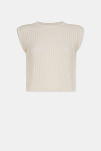 Pletena majica bez rukava Tiffany Production